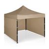 Gazebo da Giardino 3 Pareti 3 X 3M Beige Plonos