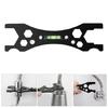 Faucet Wrench for Tight Space Under Sink Wrench Faucet Tool Multifunctional Sink Plumbers Wrench for Bathroom