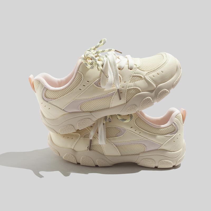 

летние новые сетчатые женские белые туфли универсальные кроссовки дышащие скейт-кеды модная повседневная обувь модные мужские однослойные туфли 40