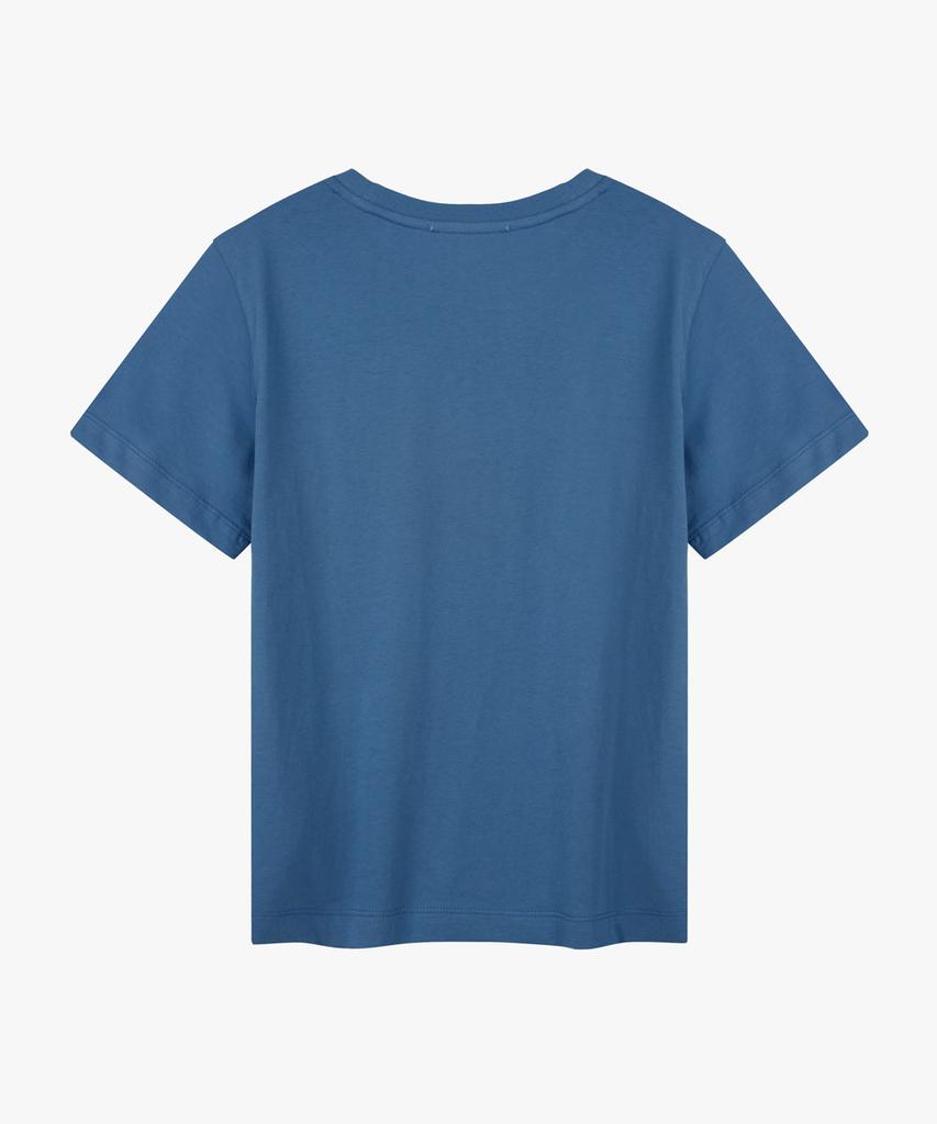 38COMEONCOMMON Regular Cotton T-Shirt (Dusty Blue)