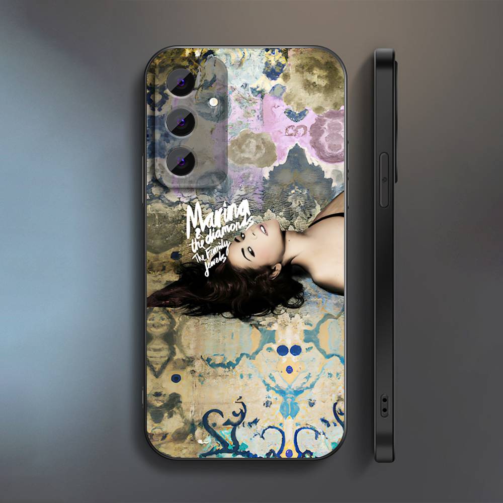 Princess of Power M-Marina Phone Case For Samsung S 25,24,23,22,30,21,10,9,Ultra,Plus,Lite,FE,4,5 G Soft Black Case Samsung S25