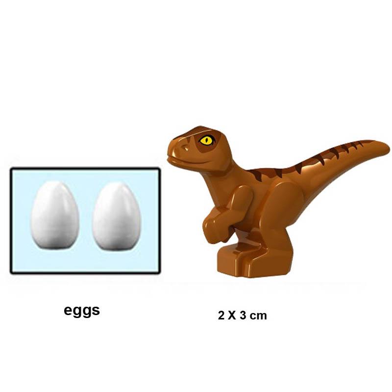 Jurassic Dinosaur World Park Indominus Rex Gyrosphere Escape Ball Owen Blue Model Building Blocks Enlighten Toys For Children