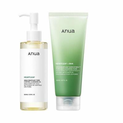 Heartleaf Cleansing Duo Set (Cleansing Oil 200 mL + Cleansing Foam 150 mL)