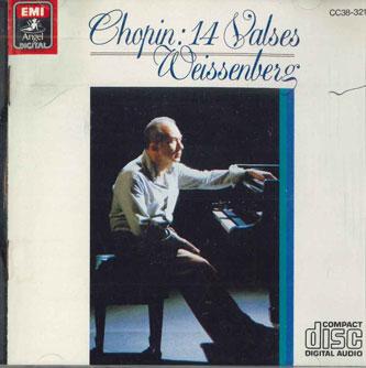 

CD АЛЕКСИС ВАЙСЕНБЕРГ - Шопен: Коллекция вальсов CC383211 EMI Japan Классика Б/У