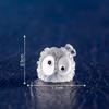 Mini Fairy Garden Luminous Coal Elf Halloween Decoration Miniature Figurines Ghost Mummy Pumpkin Micro Landscape Desk Decor