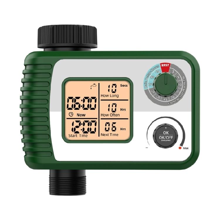 Garden Watering Timer Electronic Automatic Irrigation Controller Intelligence Lcd Display Watering Control Device