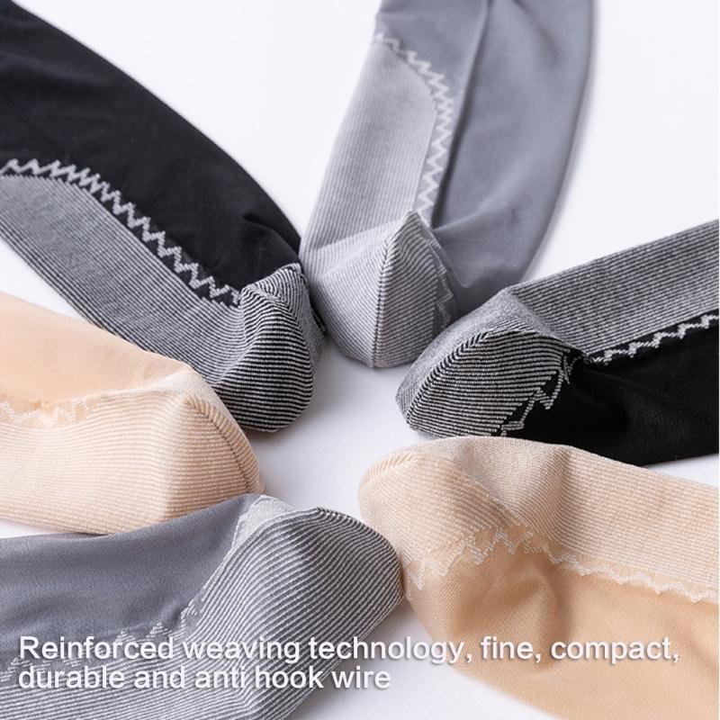 10 Pairs Women's Crystal Sheer Ankle Socks Anti Snags Comfortable Invisible Formal Ultra Thin Socks for Everyday Wear