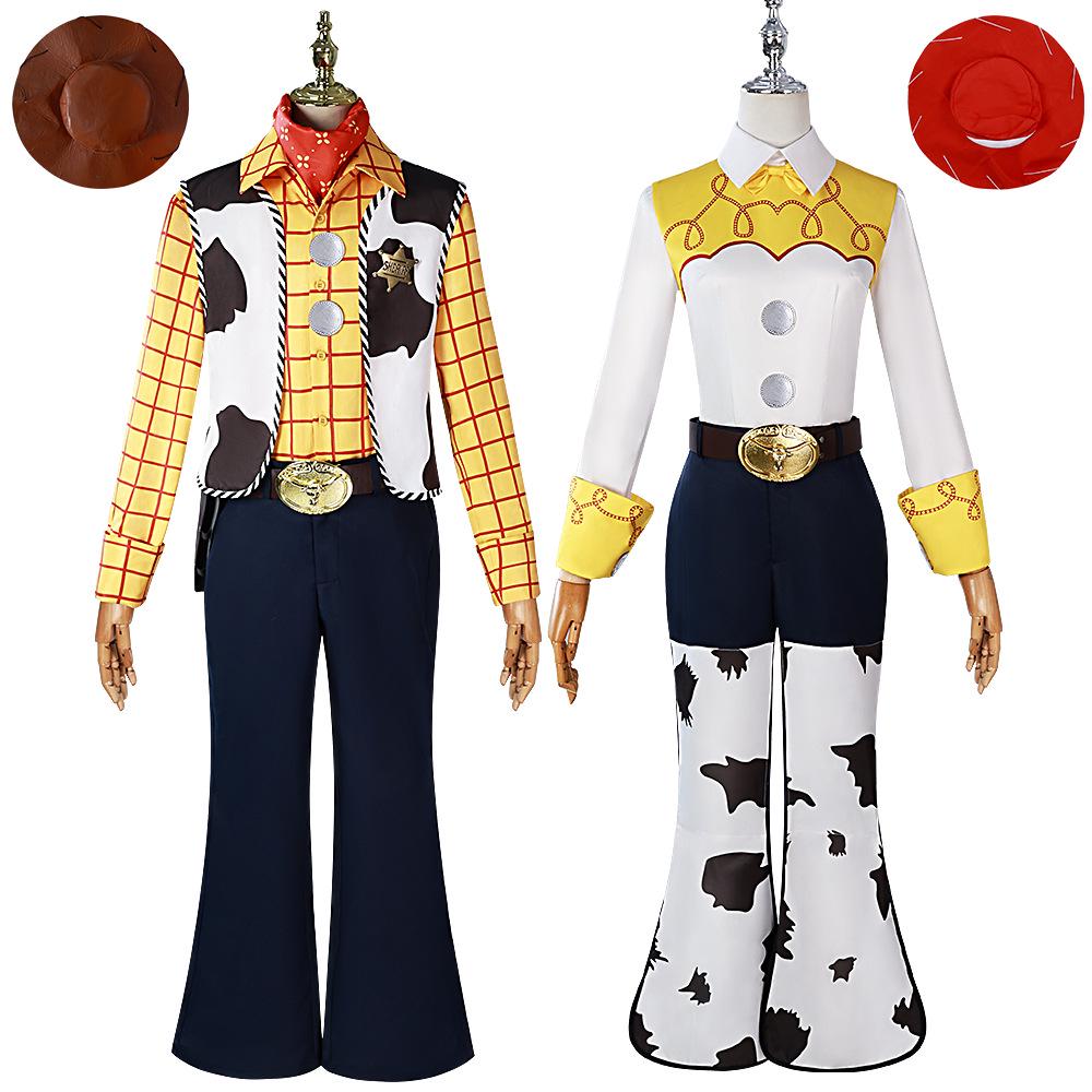 Toy Story Female Halloween Costume: Woody, Bo Peep, Jessie Cosplay
