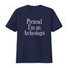 Archeologist Costume T Shirt for the Last Minute Party vintage Washed fashion homme designer clothes Slightly Stretched Soft