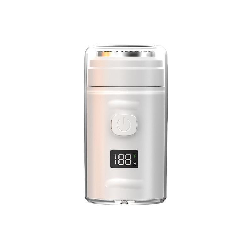 New Small Steel Cannon Mini Electric Shaver Body Washing Mute Portable Charging
