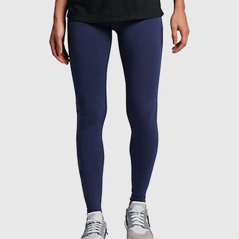 Nike Breathable Mid-Rise Slim Fit Solid Color Yoga Pants Women pants 726086-429