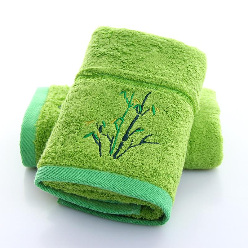 Bamboo Fiber Towel: Absorbent, Durable, Soft—Better Than Cotton. Includes Free Bamboo Charcoal Face Towel.