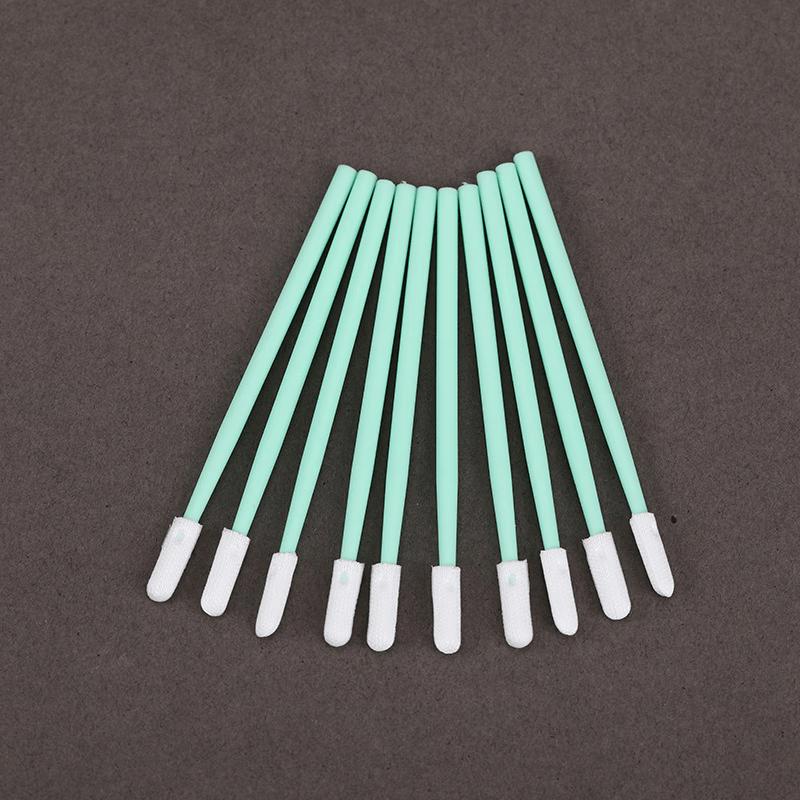 Cleanroom Dust-Free Swabs with Round Head, 100-Pack