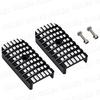 Footpegs Rebel 250 500 Step Bar Honda REBEL Motorcycle Step Extension Step Footrest Pedal Universal Left and Right Set (Black)