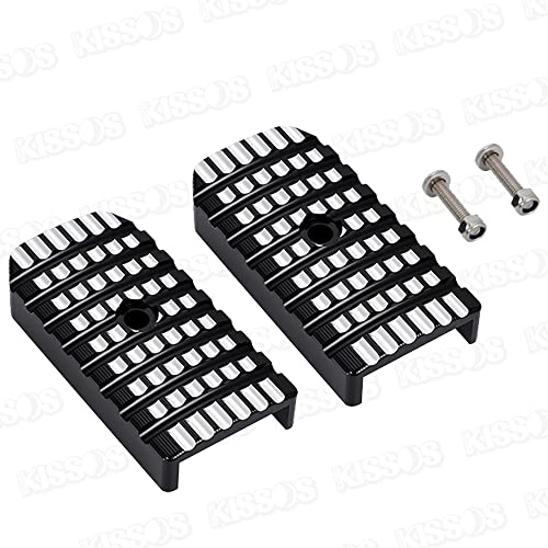 Footpegs Rebel 250 500 Step Bar Honda REBEL Motorcycle Step Extension Step Footrest Pedal Universal Left and Right Set (Black)