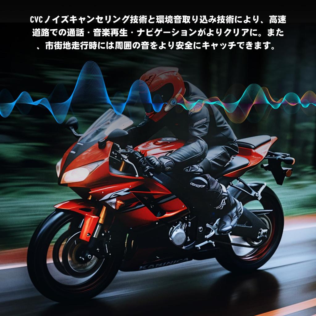 2025 Upgraded TNICER T2PLUS Motorcycle Supports Simultaneous Mesh Bluetooth Supports Music and 1500m Communication Dedicated Music FM Custom Magnetic