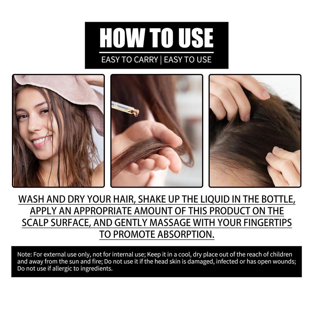 Collagen & Vitamin B7 Hair Oil, Nourishing & Gentle Hair Care, Softens & Smooths Hair