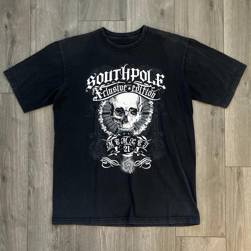 Street Gothic T-shirt Women Men Oversized Y2k High Streetwear Harajuku Crew Neck Cotton Tops Tees New Male Female Clothing