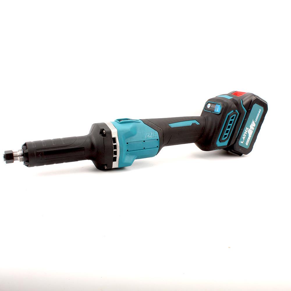 Rechargeable Brushless Electric Grinder with Polishing & Engraving Heads - Industrial Grade Wireless Lithium Battery Grinder
