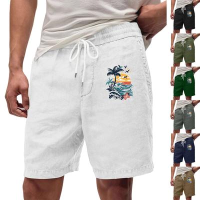 Men's Summer Large Casual Loose Sports Pants Beach Shorts
