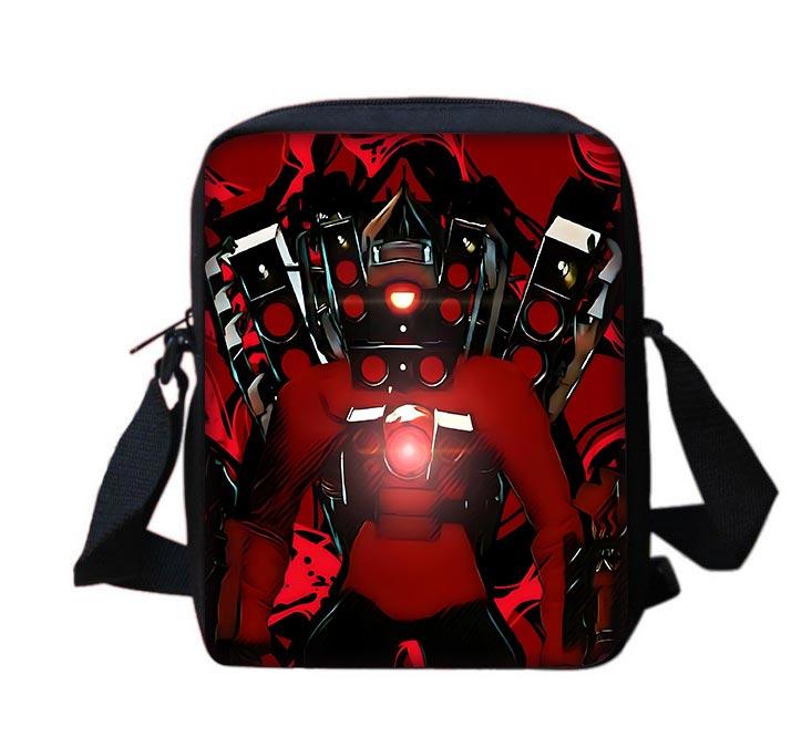 TITAN SPEAKER MAN Child School Backpack With Shoulder Bag Pencil Bags School Bags for Boys Girls Best Gift