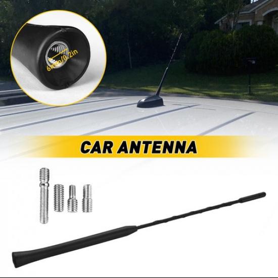 

11” Black Antenna Mast Power AM/FM Carbon Fiber For Toyota 4Runner Camry EOA
