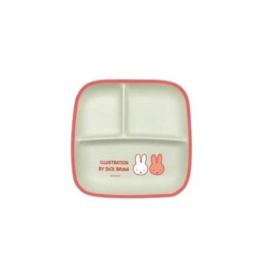 Marimo Craft Miffy Basic Series Square One Plate L Pink W214 X H214 X D30mm Approx. DBM-2719