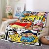 1pc Crayon Shinchan Adventure Flannel Blanket,Ultra Soft Warm Plush Throw for Home Bedroom Bed Sofa Cover Camping Picnic gift Y72452