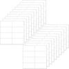10 Colors Rectangle Labels 1.57" × 0.75" Self-Adhesive Colored Rectangular Color Coding Stickers Waterproof Name Tag for Office Inventory 160 Pieces
