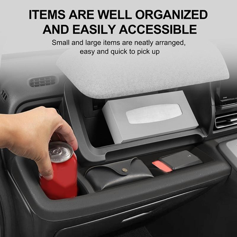 Quick Install Not Slip Sleeve Strong Silicone Mat Automotive Dashboard Accessory Simple Installation for Car Freed