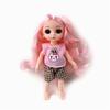 Păpușă cu ochi mari 16 cm Simulare Rochie de prințesă Jucărie Haine Păpușă Stil de modă Aleatoriu