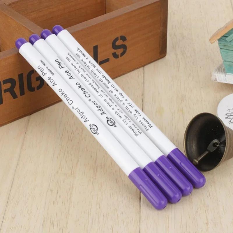 

Water Soluble Disappearing Pen Stitch Marker Draw Grid on Fabric Embroidery Temporary Water Erasable Marking Refills Sewing Tool