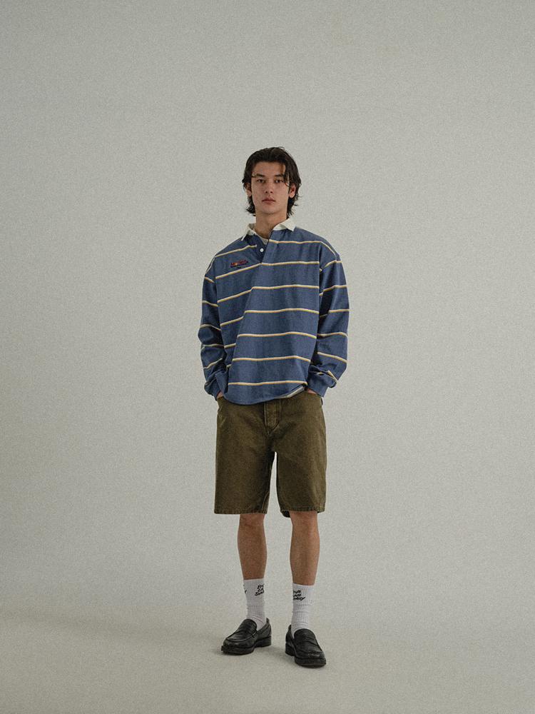 SUNDAY FRUIT MARKET Sunday Washed Short Khaki