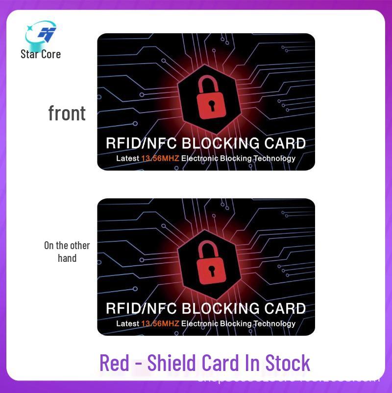 RFID Blocking Anti-Theft NFC Shielding Card