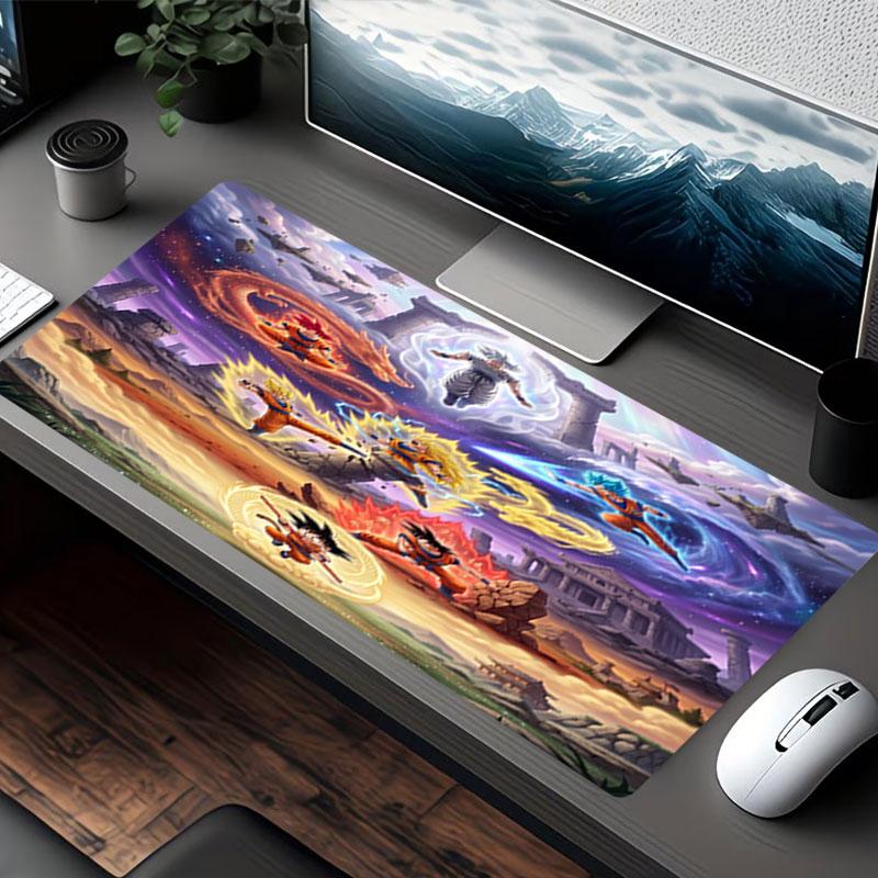 Dragon Ball Print Mouse Pad, for Keyboard Pad Laptop PC Mat for Office Home Use, Desk Decor, Perfect Birthday Gift for Gamers