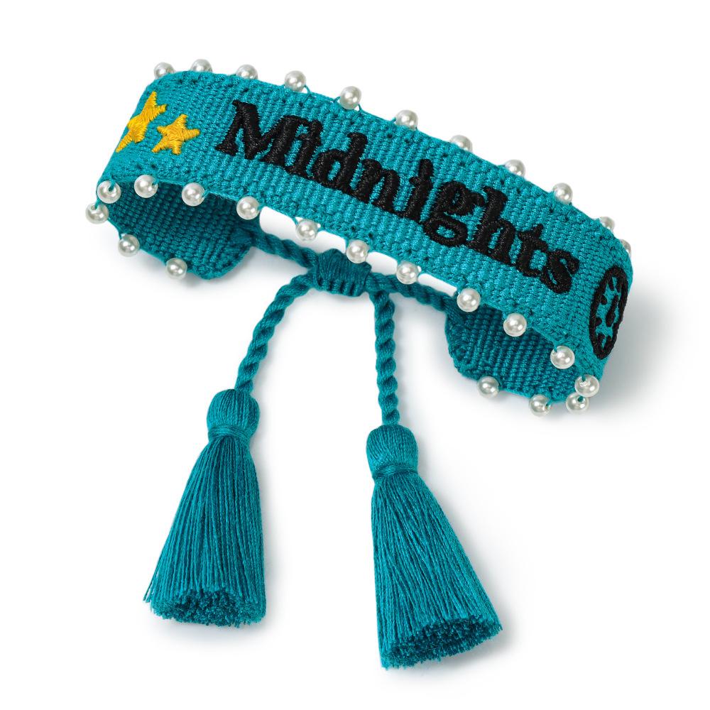 

Taylor 1989 Pearl Tassel Handmade Bracelet