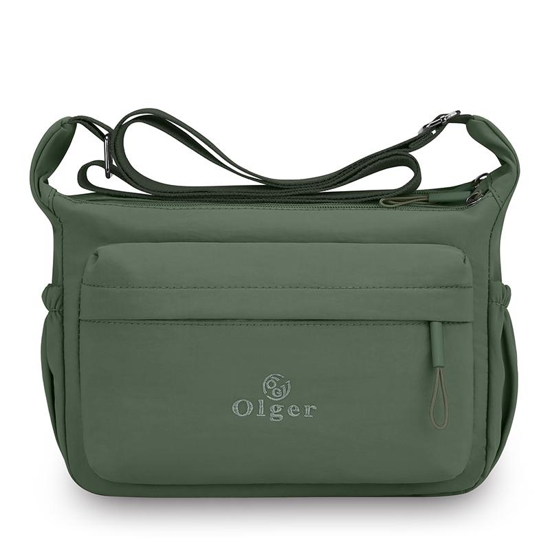 Damska torba crossbody Duża pojemność Nylonowa wodoodporna torba Wielokomorowa torba na ramię