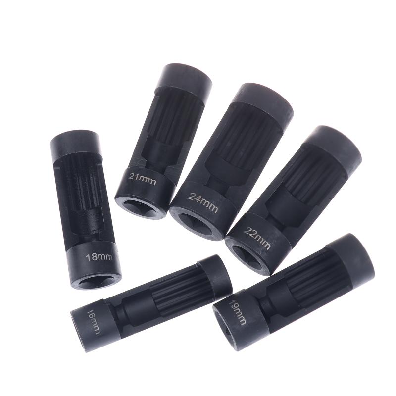 16-24Mm Suspension Strut Socket Tool For Removing Locking Strut Nuts 12 Point 1/2" Drive Shock Absorber Socket Car Repair Tool