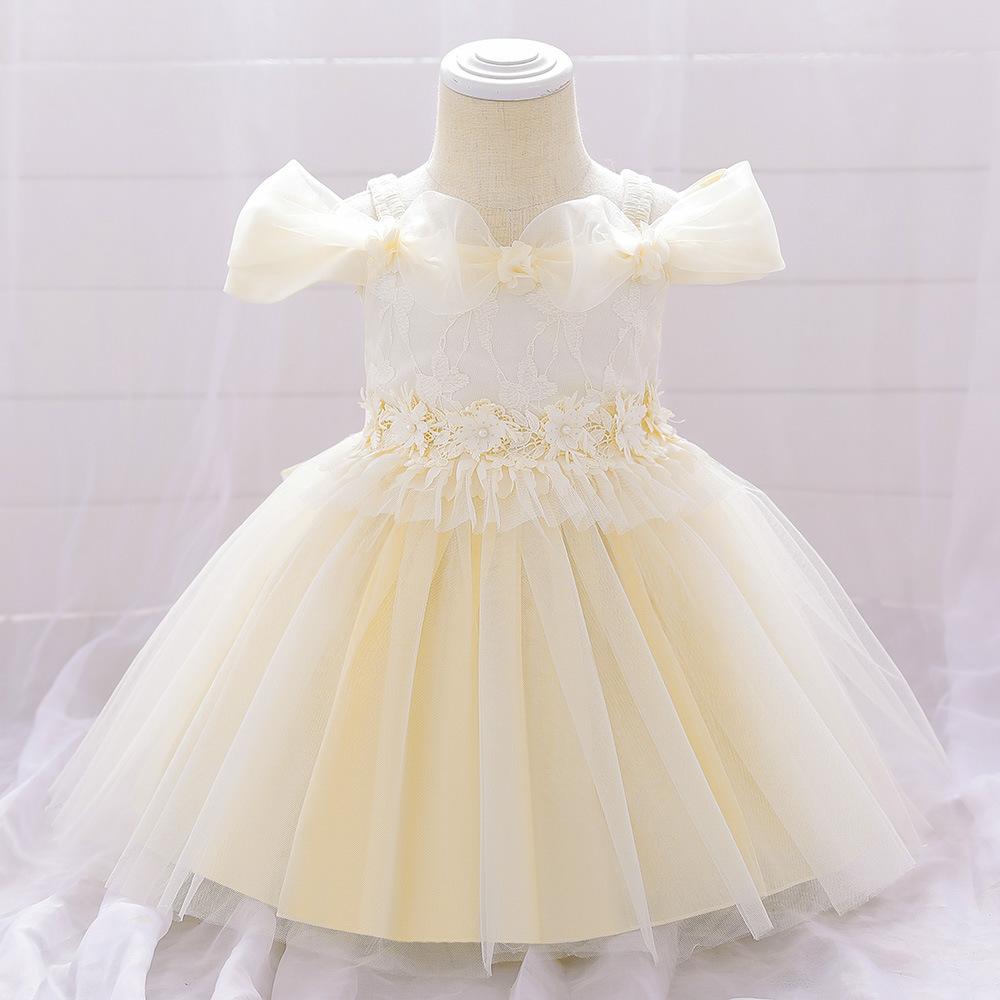 

Kids Christmas Princess Dress Set Party Girl Princess Birthday Fancy Costume For Baby Children Cosplay Clothes 90cm шампанского