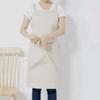 Hanging Neck Household Waterproof Apron Cotton Kitchen Apron Japanese-style Apron  Restaurant