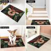 {Summer2}{MX} Christmas Reindeer Santa Claus Door Mat Merry Christmas Cartoon Carpet DIY Xmas Home Decoration Foot Mat
