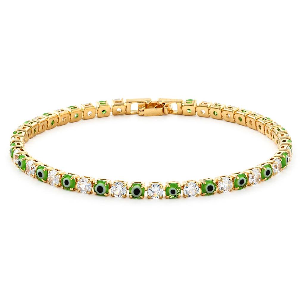 Women's High-End Zircon Crystal Bracelet - Elegant Fashion Accessory