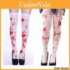 Halloween Blood Stockings For Costume Party Nurse Zombie Bloody Silk Stockings