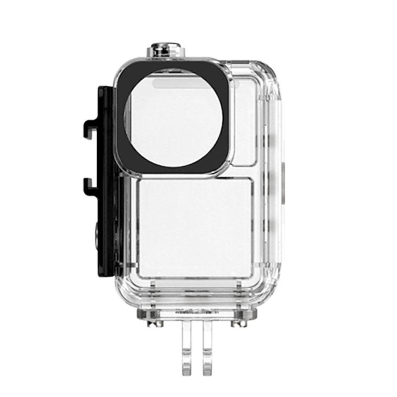 

Upgrades Protective Case Plastic & Metal Camera Housing Easy to Carry Waterproof Case Compact Diving Case for action5 1