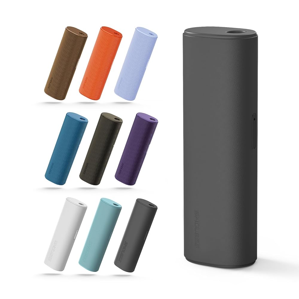 NONNICO SMOLESS A1 IQOS ILUMA Compatible Device Starter Kit - Black, 2 Hits, 15s Fast Heat-up