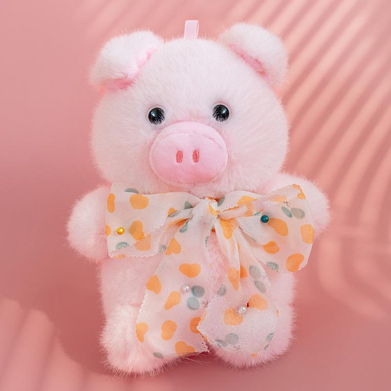 Adorable Pig Plush Toy - Cartoon Style Throwing Doll for Girls