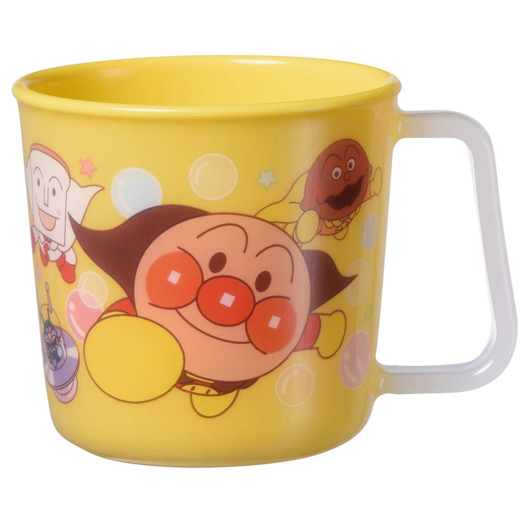 Anpanman Mug, Yellow (Pattern-resistant)