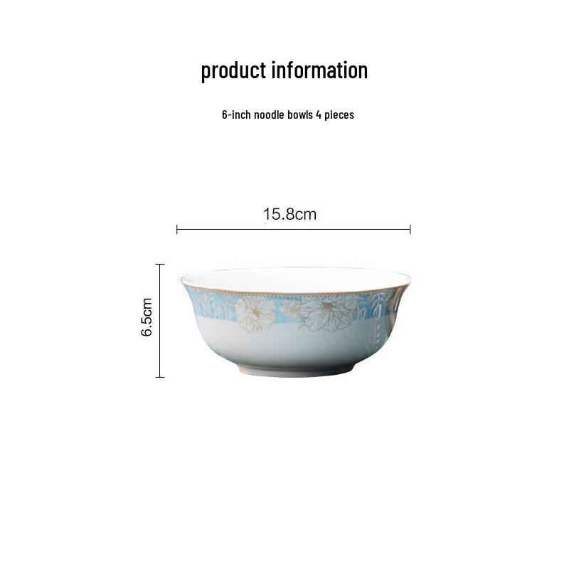 Jingdong Jingzao Ceramic Dinnerware Set