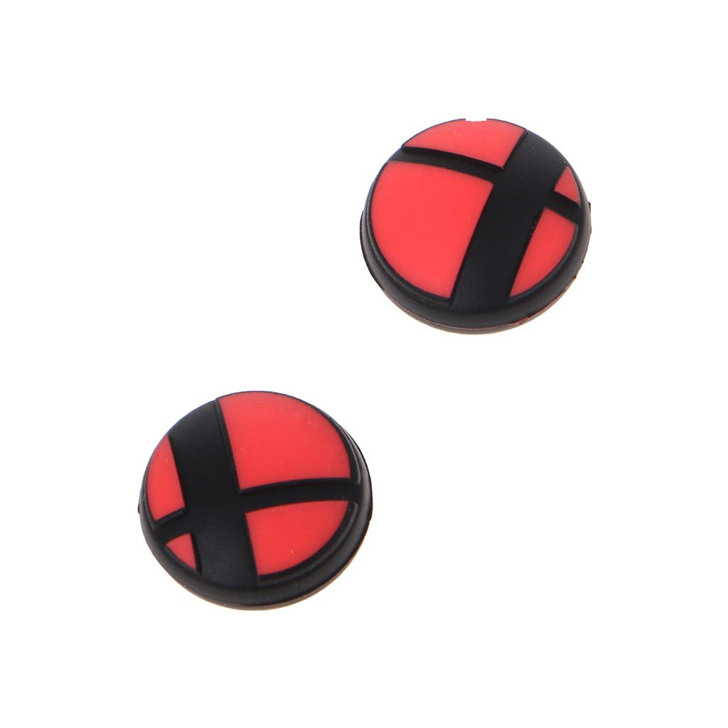 2 Pack Cute Thumb Grip Caps Protective Cover Cartoon Joystick for Case Fit For Switch Game Controller Thumbstick for Cas