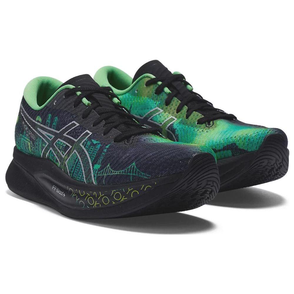 Asics Magic Speed 2.0 Durable Breathable Low-Top Running Shoes Women Sneaker Black 1012B555-001
